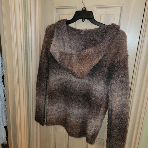 NWT Caslon Misses sz S Fall Sweater Brown Taupe Cozy Nordstrom - Picture 3 of 7